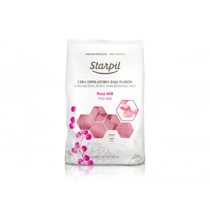 Cera depilatoria baja fusion Rosa 4AB de 1k