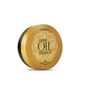 gold oil mask